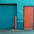 Wall and doors